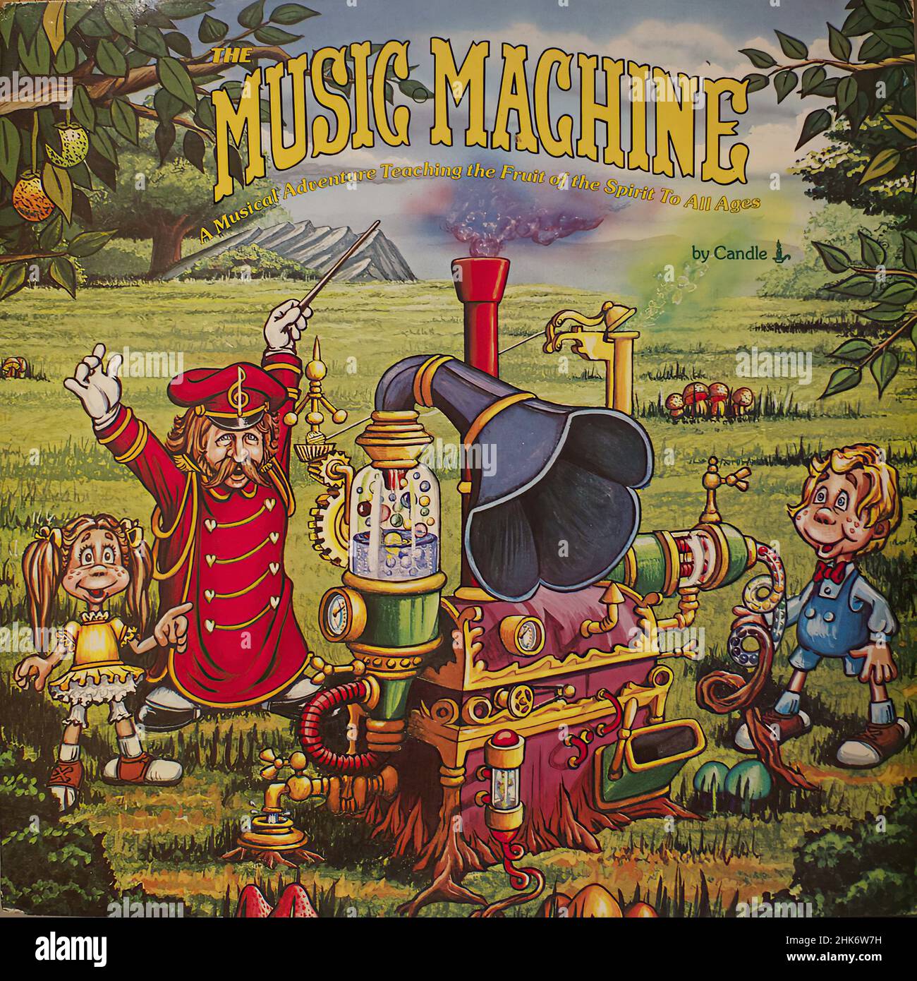 Copertina del disco in vinile vintage - Music Machine 00001 Foto Stock