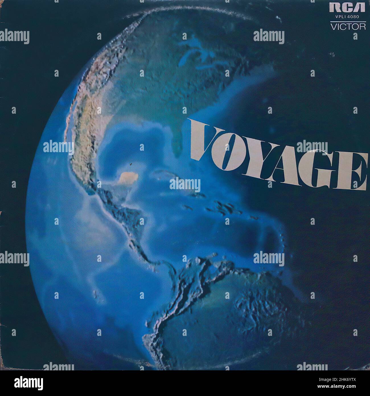 Copertina in vinile vintage - Voyage 00001 Foto Stock