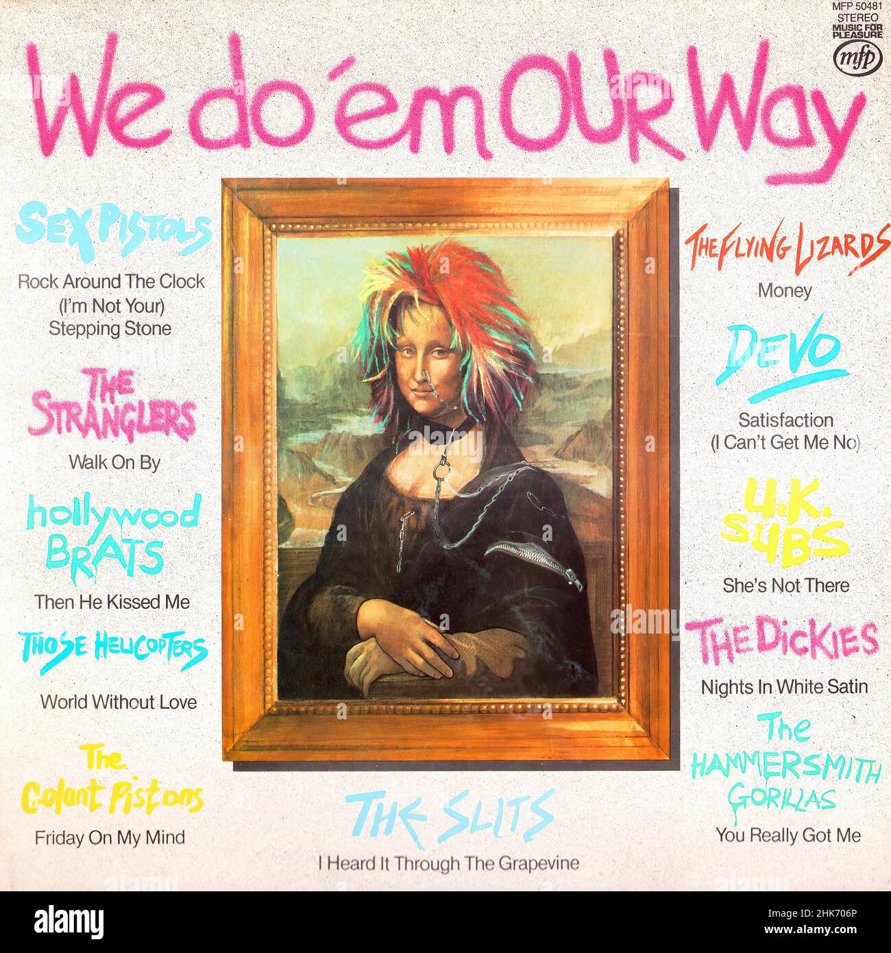 Copertina Vintage Vinyl record - Artisti vari - We Do 'em Our Way - UK - 1980_k Foto Stock