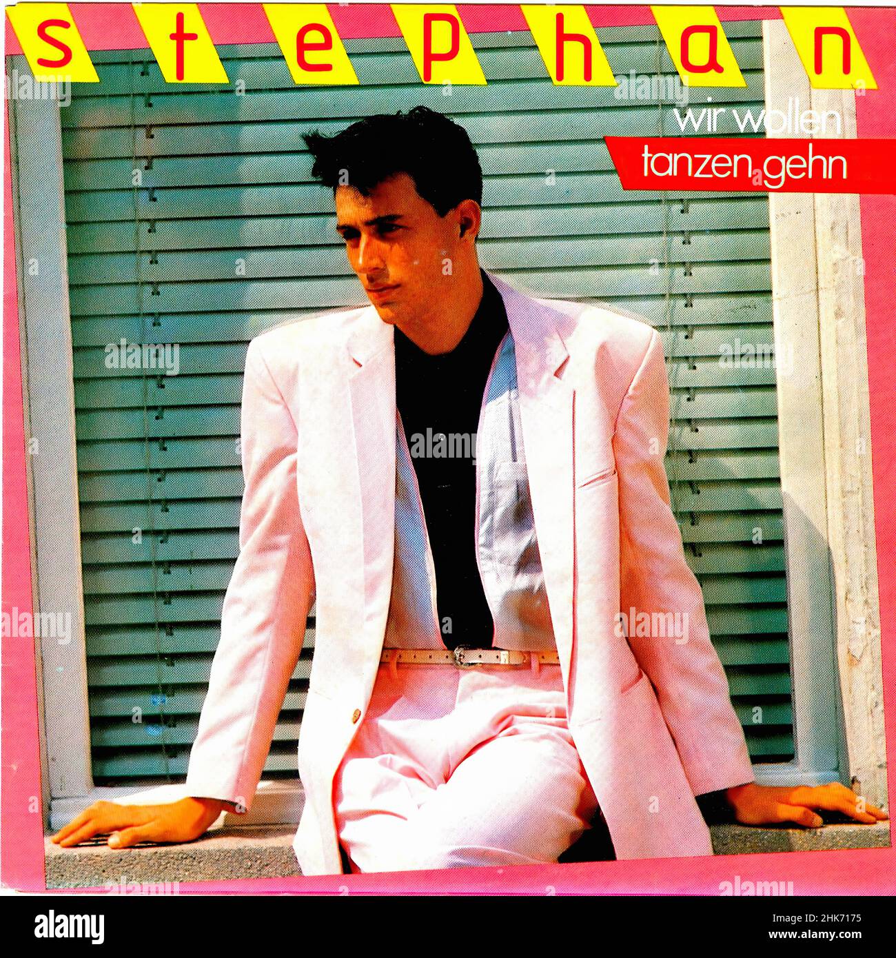 Copertina Vintage vinyl record - Stephan - Wollen wir tanzen gehn - D - 1982 h Foto Stock