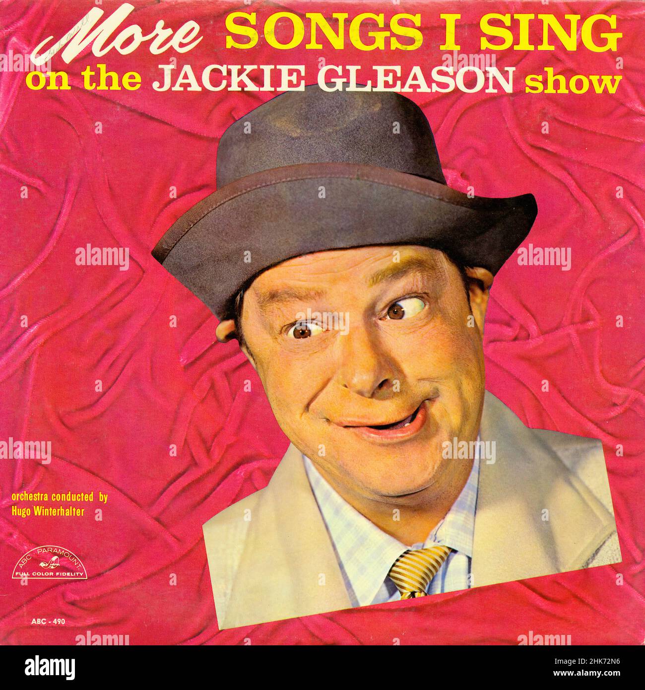 More Songs i Sing on the Jackie Gleason Show - Vintage American Comedy Vinyl Album Foto Stock
