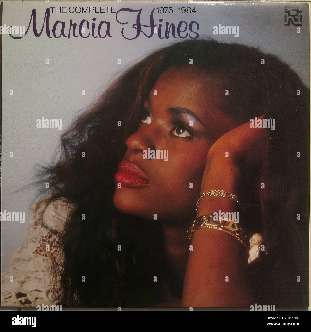 Copertina Vintage in vinile - marcia Hines 00002 Foto Stock