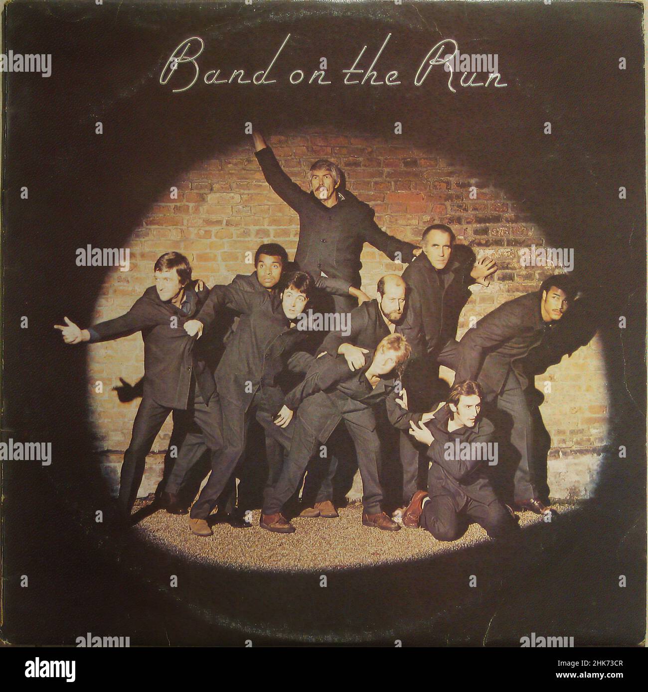 Copertina Vintage Vinyl Record - Band on the Run Foto Stock