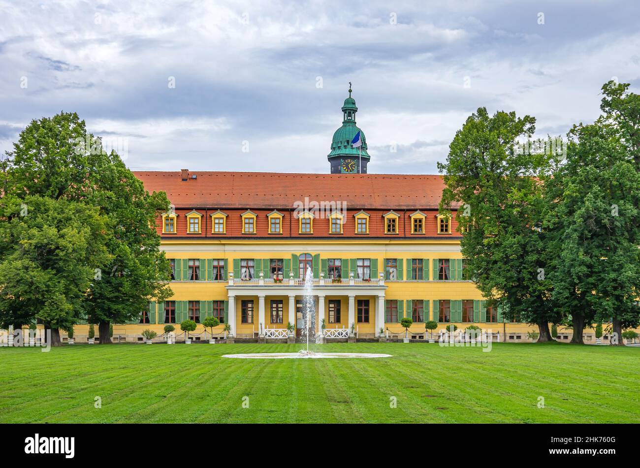Sondershausen, Turingia, Germania: Impressioni del palazzo Sondershausen, fino al 1918 la residenza dei principi di Schwarzburg-Sondershausen. Foto Stock