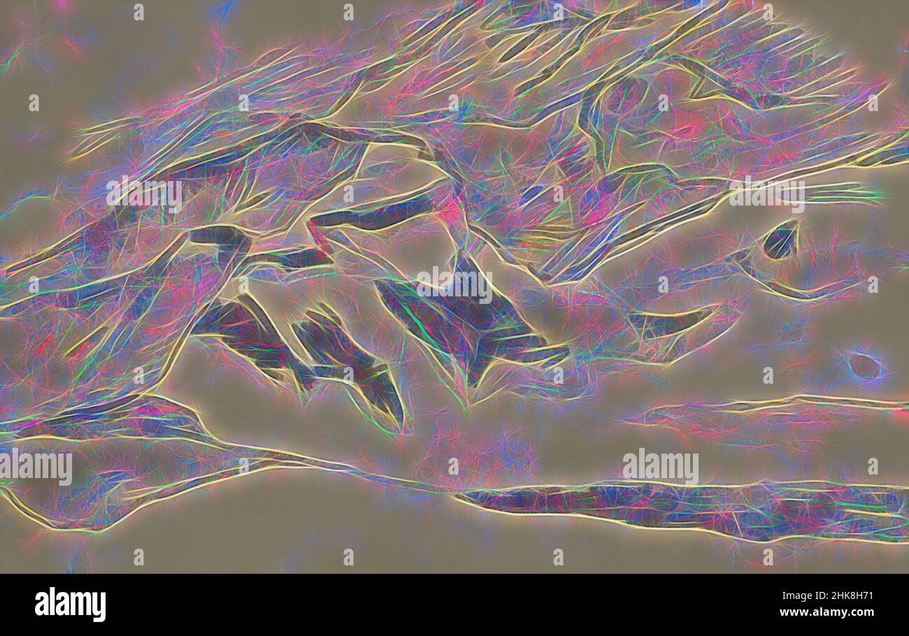 Ispirato dalla spedizione a Nova Zembla, un arcipelago russo nell'Oceano Artico nel 1880, si affaccia sul Mare di Barents con iceberg, reinventato da Artotop. L'arte classica reinventata con un tocco moderno. Design di calda e allegra luminosità e di raggi di luce. La fotografia si ispira al surrealismo e al futurismo, abbracciando l'energia dinamica della tecnologia moderna, del movimento, della velocità e rivoluzionando la cultura Foto Stock