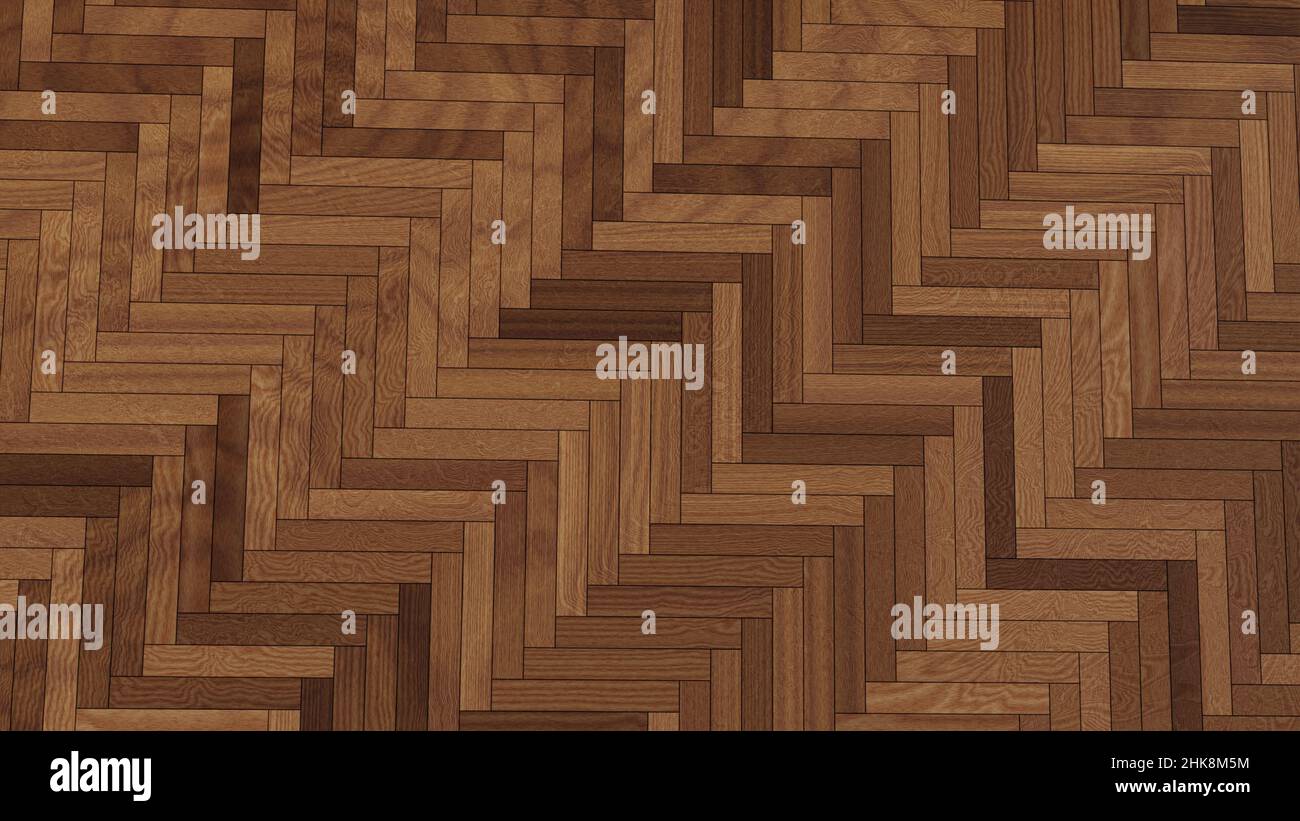 pavimenti in legno di acero Foto Stock