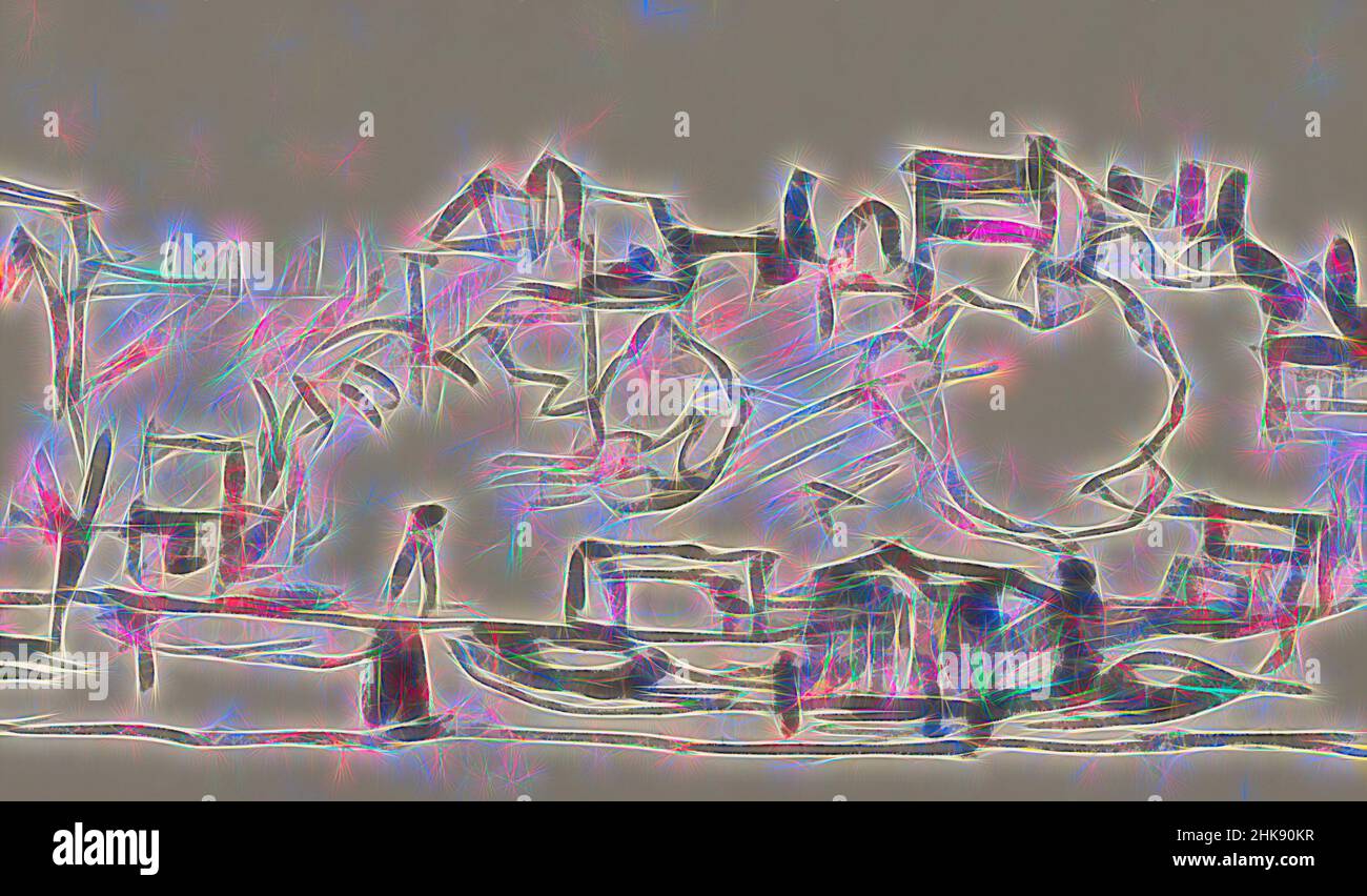 Ispirato dal volto ad Amsterdam, Paesi Bassi. Al centro una figura. Vista ad Amsterdam Paesi Bassi, reinventato da Artotop. L'arte classica reinventata con un tocco moderno. Design di calda e allegra luminosità e di raggi di luce. La fotografia si ispira al surrealismo e al futurismo, abbracciando l'energia dinamica della tecnologia moderna, del movimento, della velocità e rivoluzionando la cultura Foto Stock