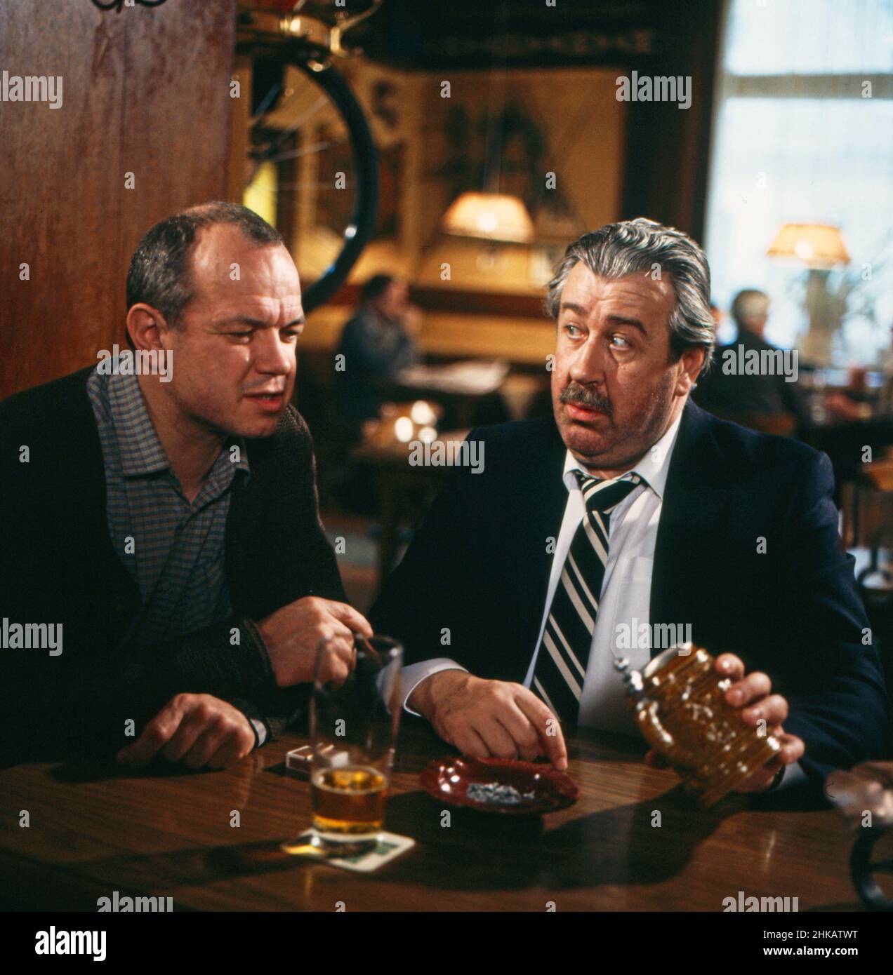 Anton, wohin?, Fernsehserie, Deutschland 1986 - 1988, Folge 3, Darsteller: Jörg Hua, Willy Harlander Foto Stock