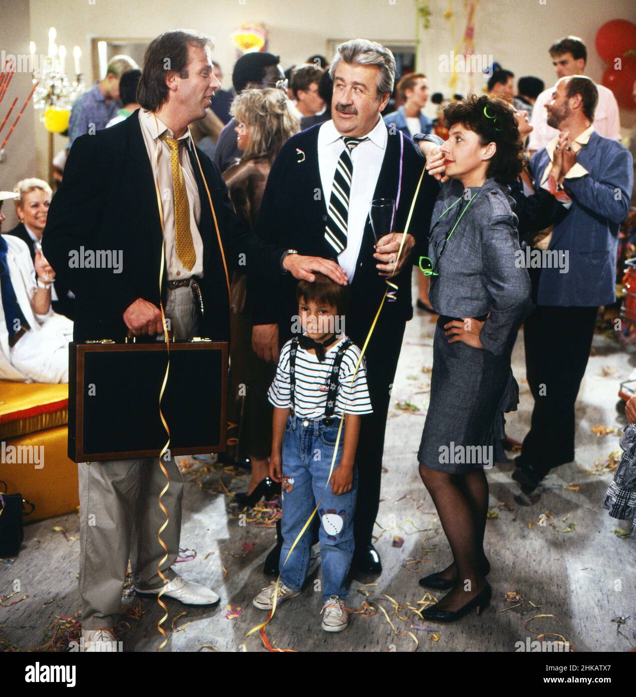 Anton, wohin?, Fernsehserie, Deutschland 1986 - 1988, Folge 4, Darsteller: Wolfgang Fierek, Christian Polito, Willy Harlander, Monika Baumgartner Foto Stock