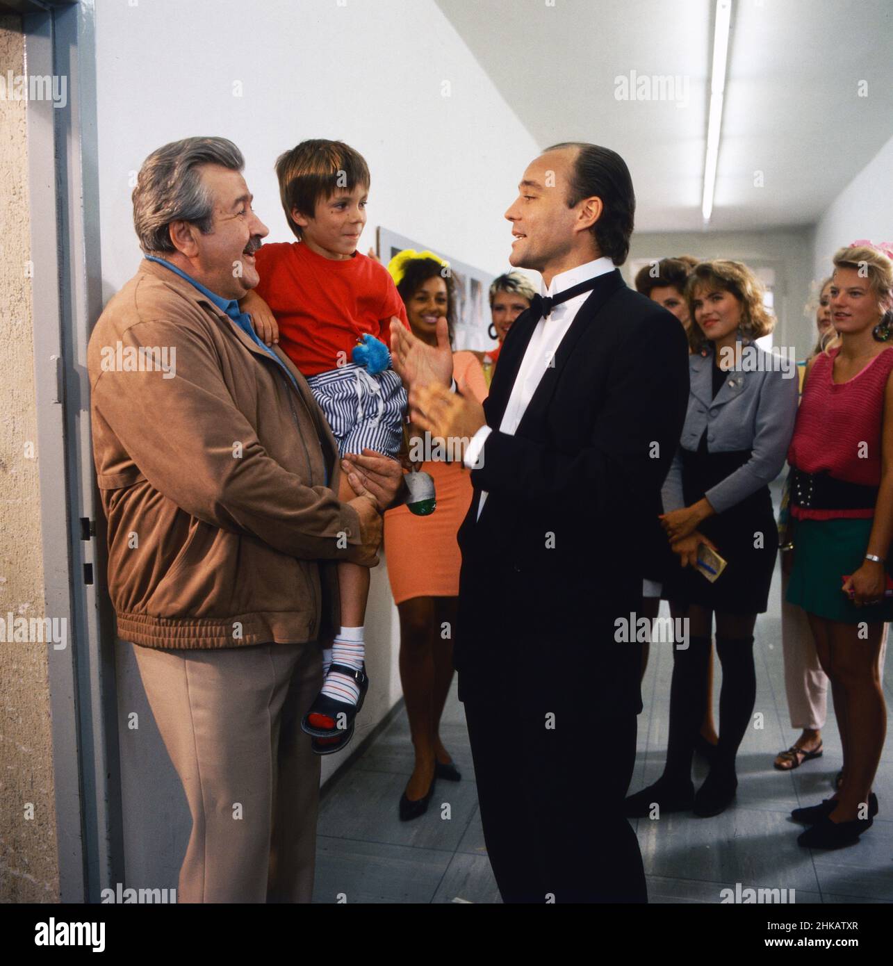 Anton, wohin?, Fernsehserie, Deutschland 1986 - 1988, Folge 5, Darsteller: Willy Harlander, Christian Polito, Heiner Lauterbach Foto Stock