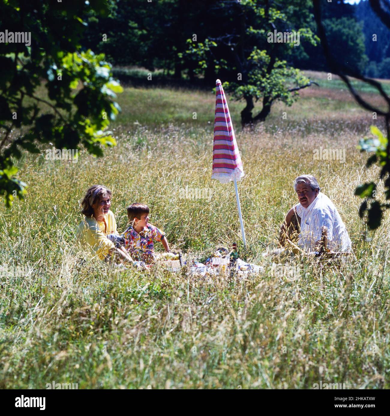 Anton, wohin?, Fernsehserie, Deutschland 1986 - 1988, Folge 5, Darsteller: Lisa Kreuzer, Christian Polito, Willy Harlander Foto Stock