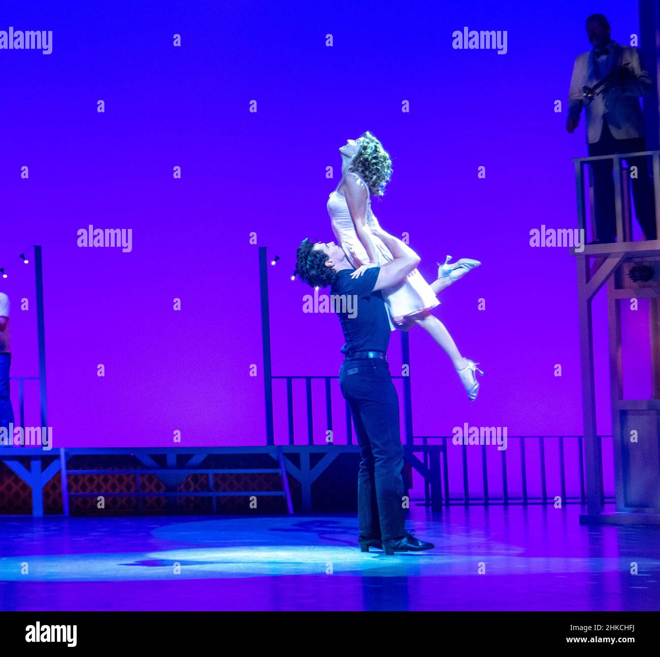 Londra, Regno Unito. 3rd Feb 2022. Photocall Dirty Dancing - la storia classica sul palco al Dominion Theatre London Credit: Ian Davidson/Alamy Live News Foto Stock