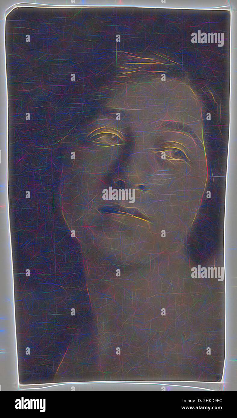 Ispirato da Ritratto di Irene con Sauer, Germania, 1920 - 1930, carta, altezza 154 mm x larghezza 89 mm, reinventato da Artotop. L'arte classica reinventata con un tocco moderno. Design di calda e allegra luminosità e di raggi di luce. La fotografia si ispira al surrealismo e al futurismo, abbracciando l'energia dinamica della tecnologia moderna, del movimento, della velocità e rivoluzionando la cultura Foto Stock