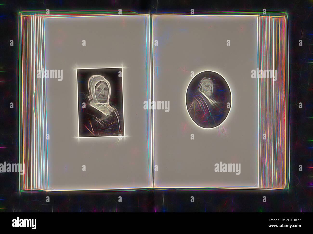 Ispirato da , raffigurante un ritratto di John Henderson, Thomas Annan, dopo: Alexander Keith, c. 1863 - prima del 1868, stampa albume, altezza 75 mm x larghezza 60 mm, reinventata da Artotop. L'arte classica reinventata con un tocco moderno. Design di calda e allegra luminosità e di raggi di luce. La fotografia si ispira al surrealismo e al futurismo, abbracciando l'energia dinamica della tecnologia moderna, del movimento, della velocità e rivoluzionando la cultura Foto Stock
