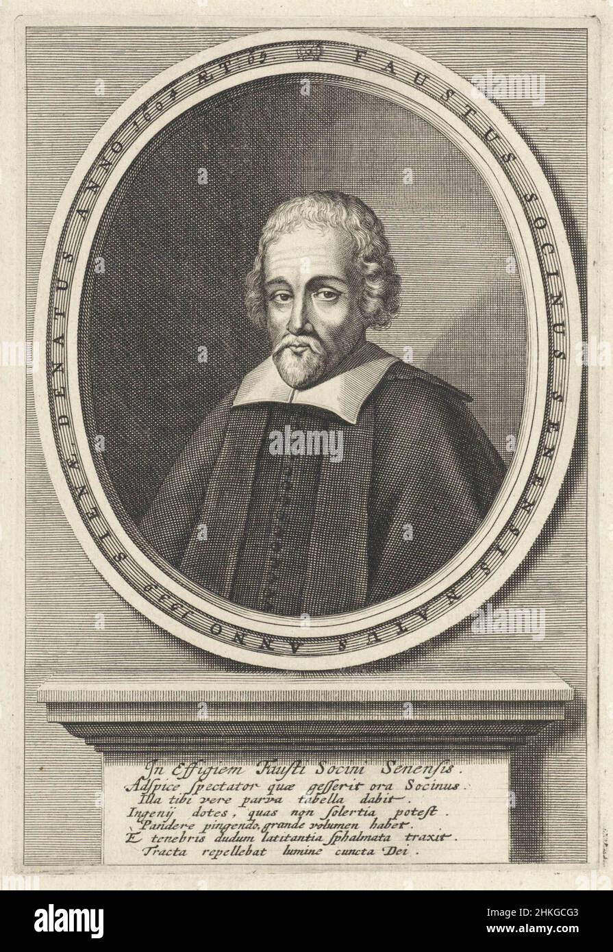 Fausto Sozzini Foto Stock