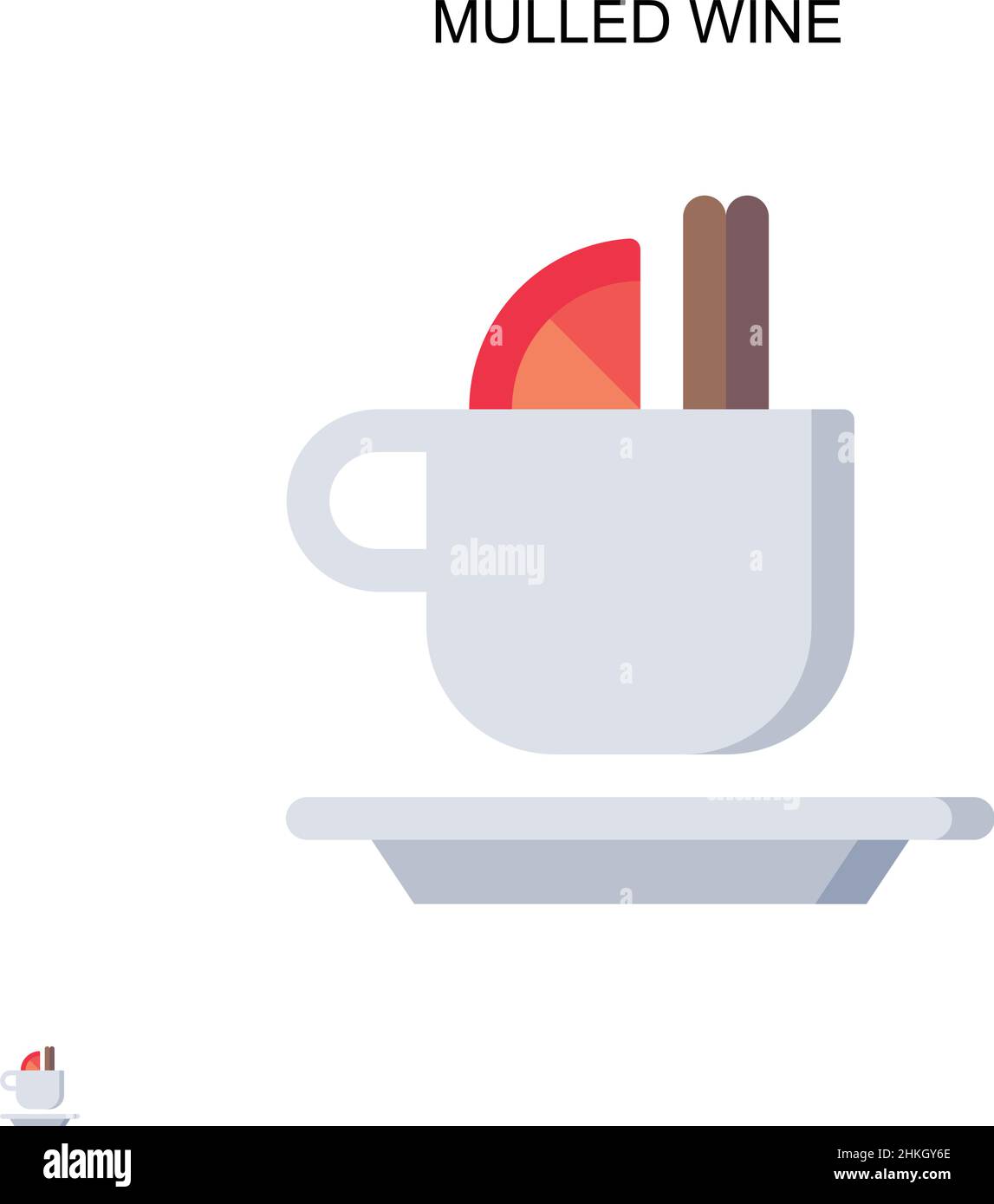 VIN brulé semplice icona vettoriale. Modello di disegno del simbolo di illustrazione per l'elemento dell'interfaccia utente mobile Web. Illustrazione Vettoriale