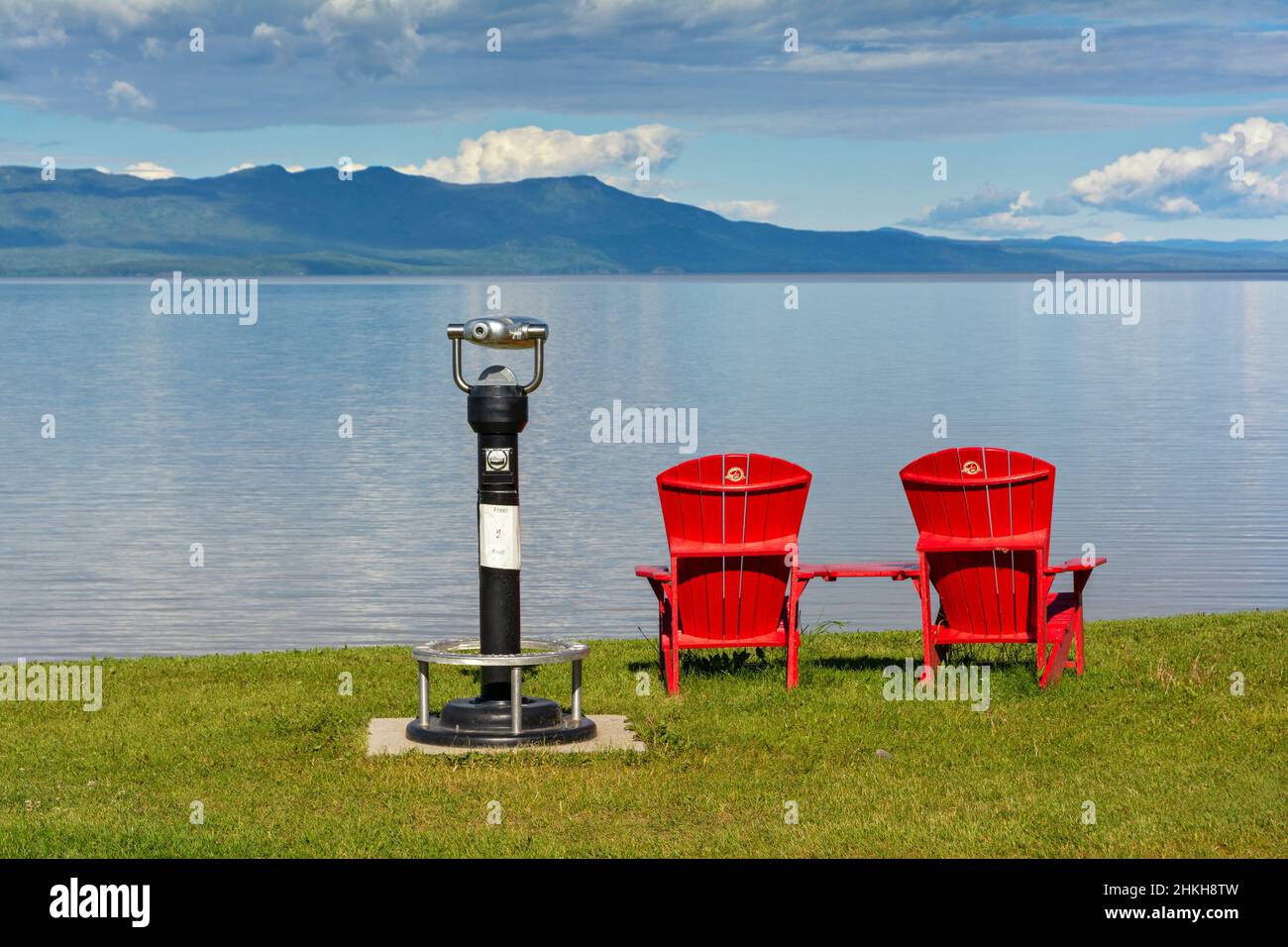 Canada, British Columbia, Fort St. James, Stuart Lake Foto Stock