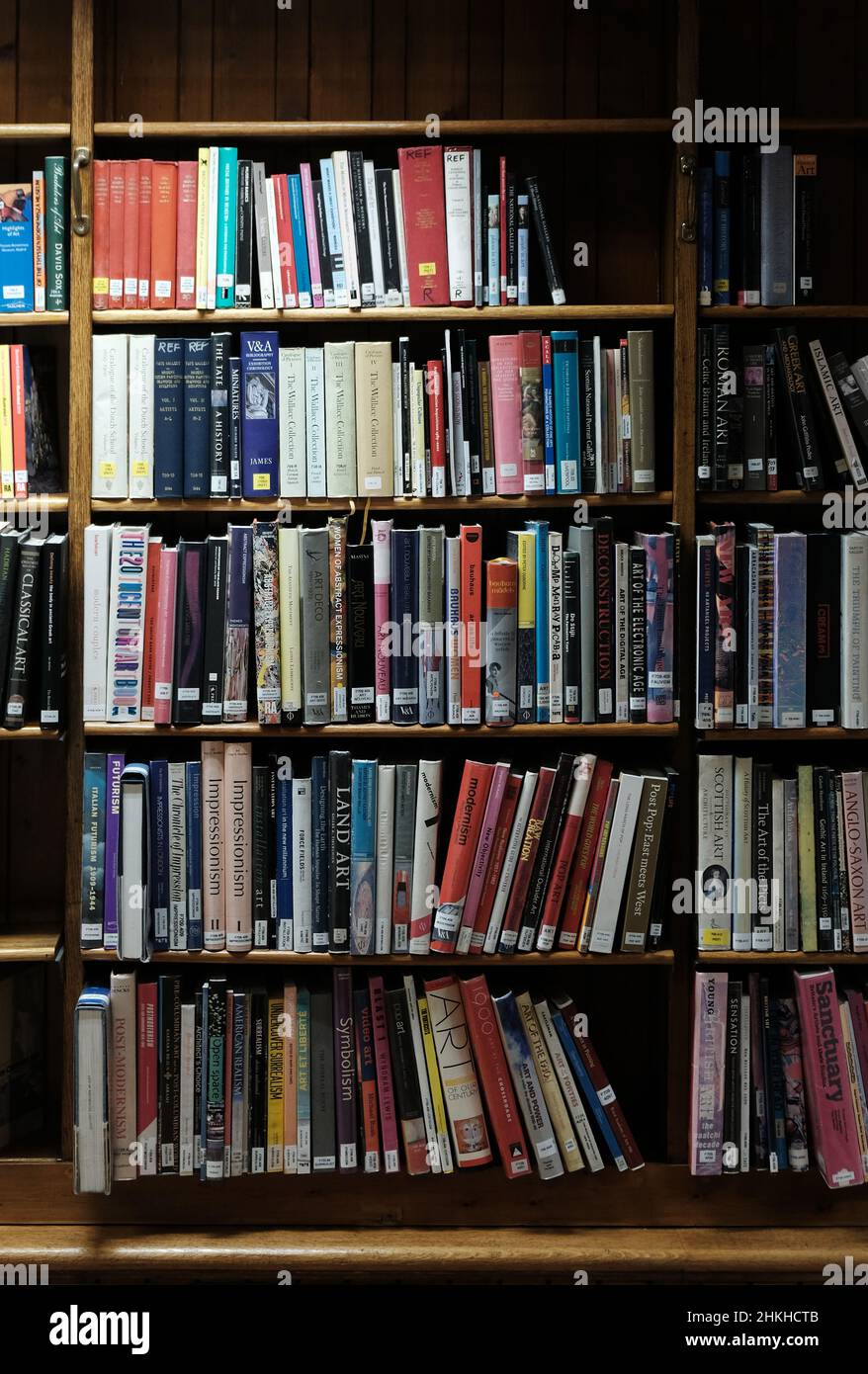 Librerie nella Westminster Reference Library Foto Stock