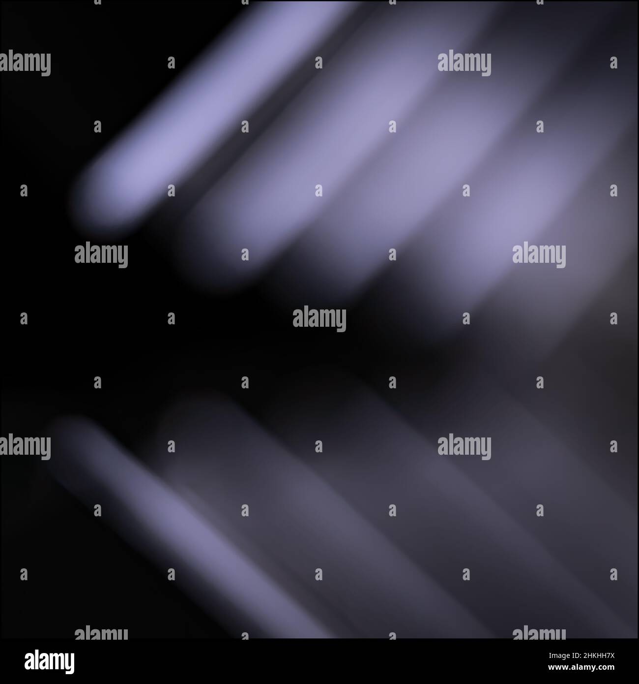 Bokeh salva schermo ombra e luce astratta Foto Stock