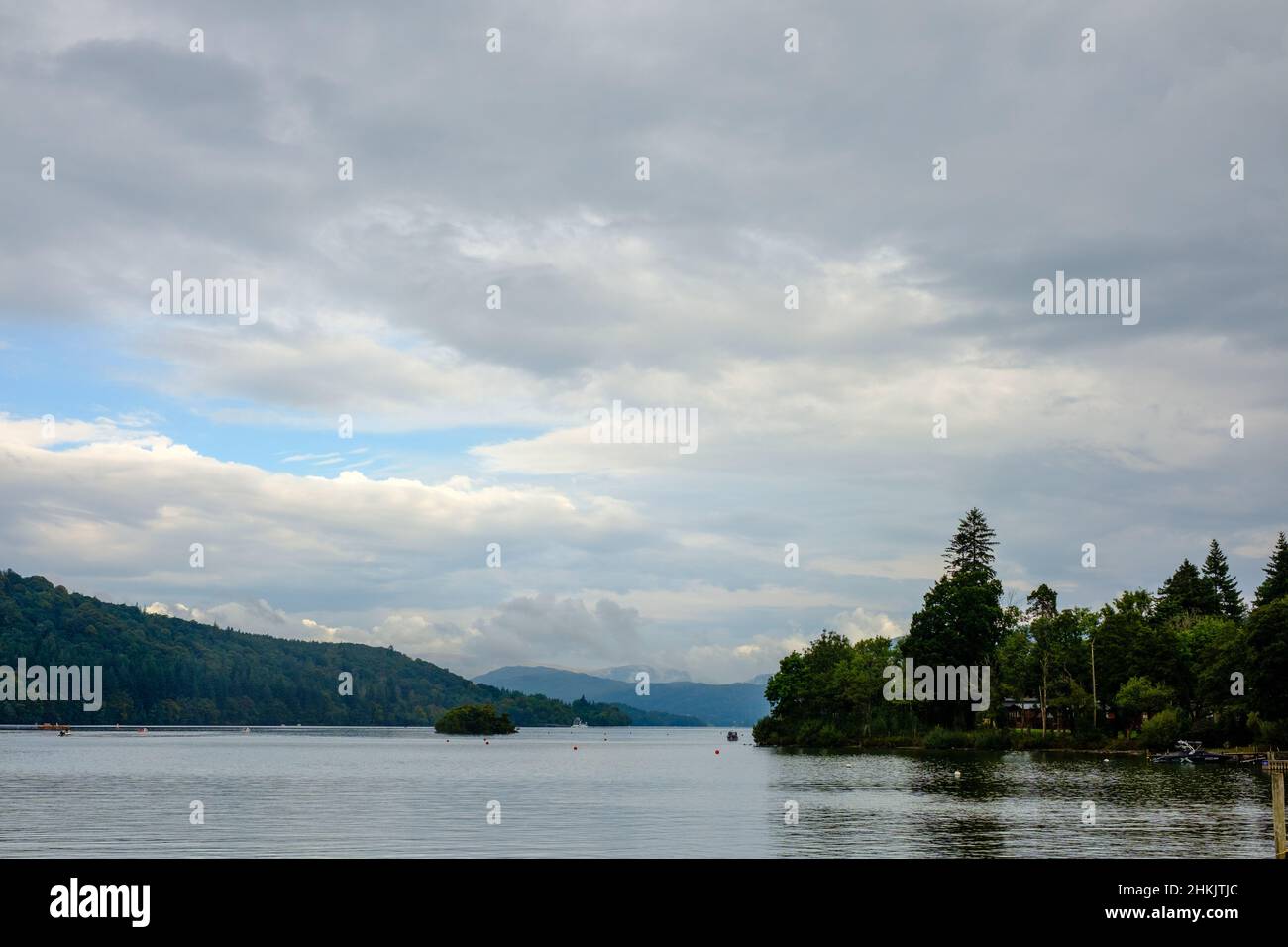 Windermere, il Lake District, Regno Unito Foto Stock