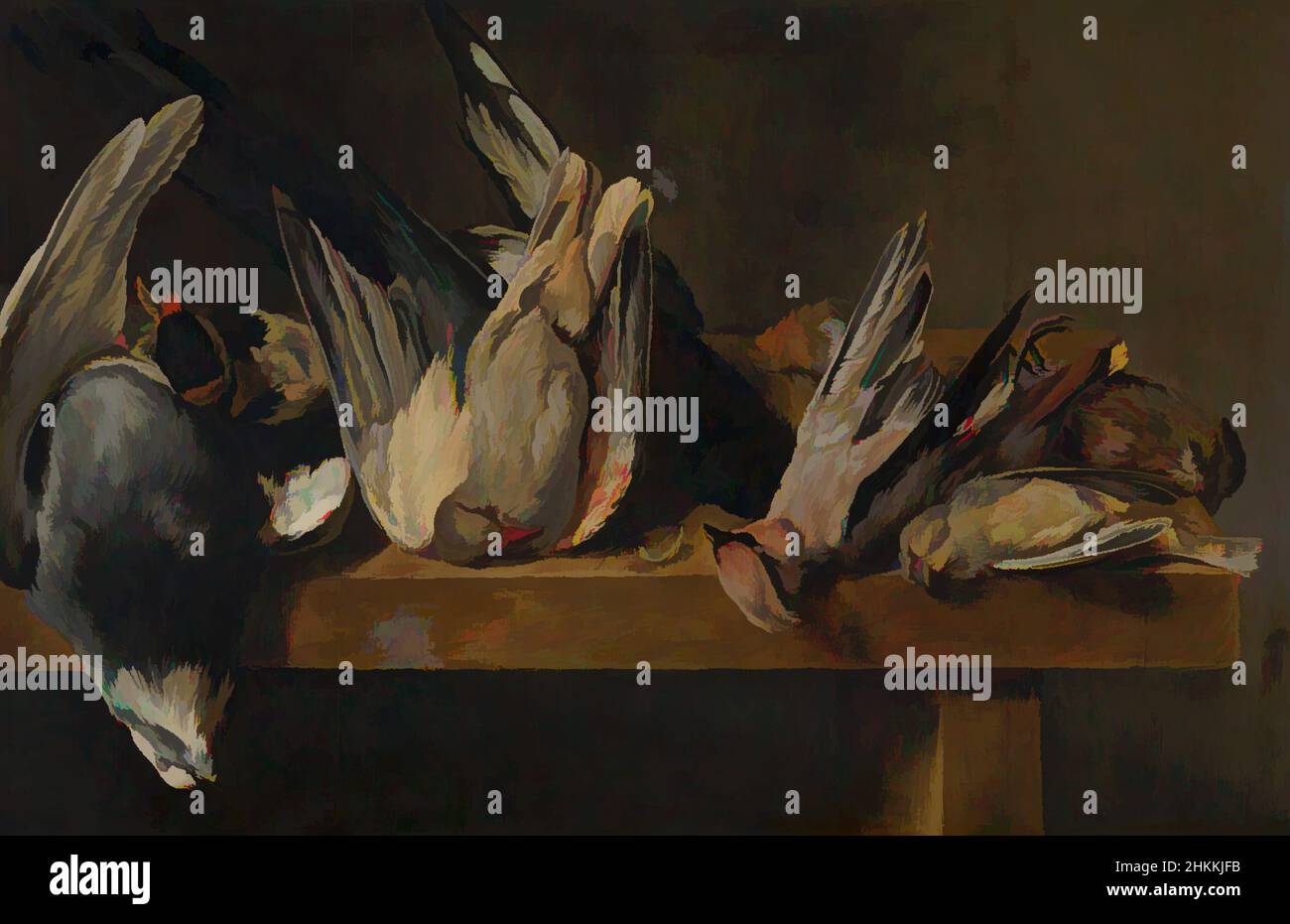 Arte ispirata a Dead Birds, Elias Vonck, opere classiche modernizzate da Artotop con un tocco di modernità. Forme, colore e valore, impatto visivo accattivante sulle emozioni artistiche attraverso la libertà delle opere d'arte in modo contemporaneo. Un messaggio senza tempo che persegue una nuova direzione selvaggiamente creativa. Artisti che si rivolgono al supporto digitale e creano l'NFT Artotop Foto Stock Arte ispirata a Dead Birds, Elias Vonck, opere classiche modernizzate da Artotop con un tocco di modernità. Forme, colore e valore, impatto visivo accattivante sulle emozioni artistiche attraverso la libertà delle opere d'arte in modo contemporaneo. Un messaggio senza tempo che persegue una nuova direzione selvaggiamente creativa. Artisti che si rivolgono al supporto digitale e creano l'NFT Artotop Foto Stock