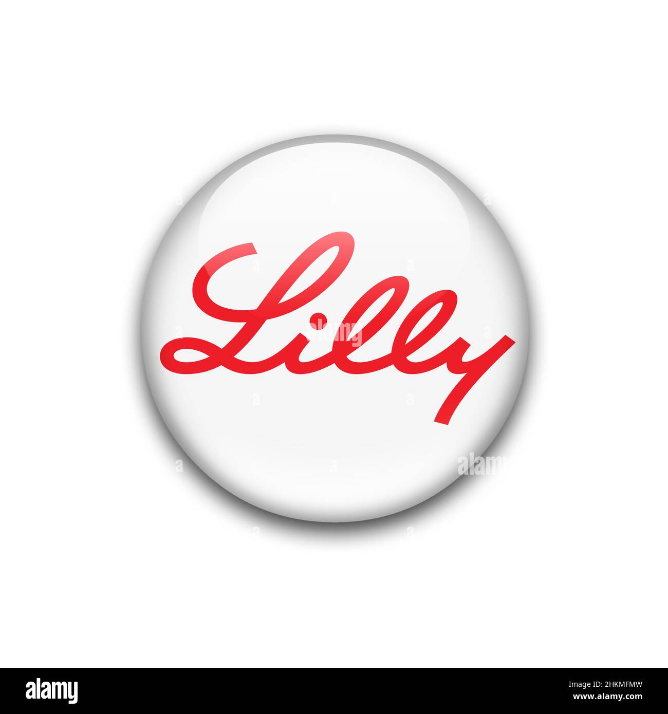 Logo Lilly Foto Stock
