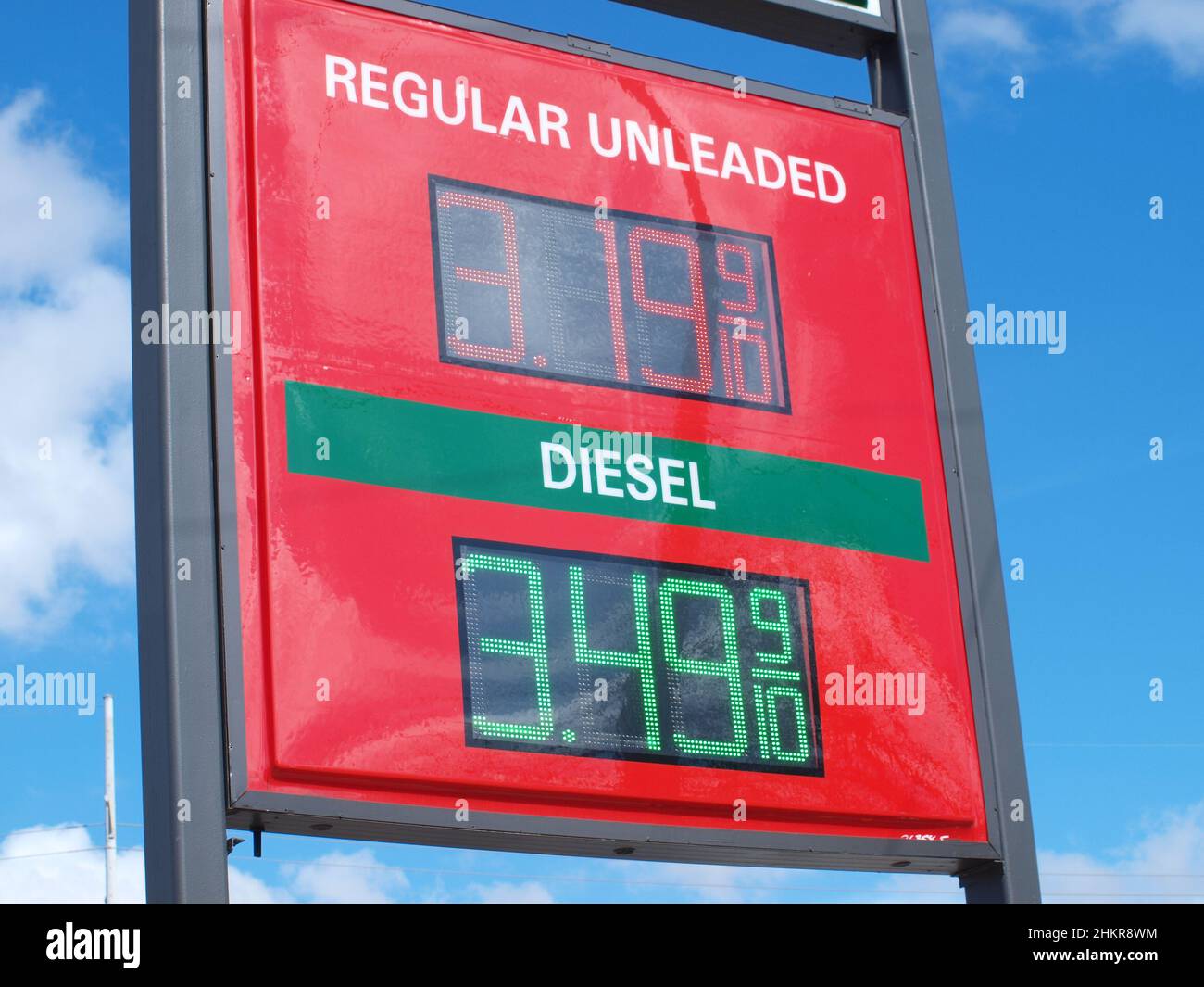 La crescita a North Dallas tende strade, servizio cellulare, nuovi alloggi. Grandi vincitori di costruzioni, arte e ricreazione. Foto Stock