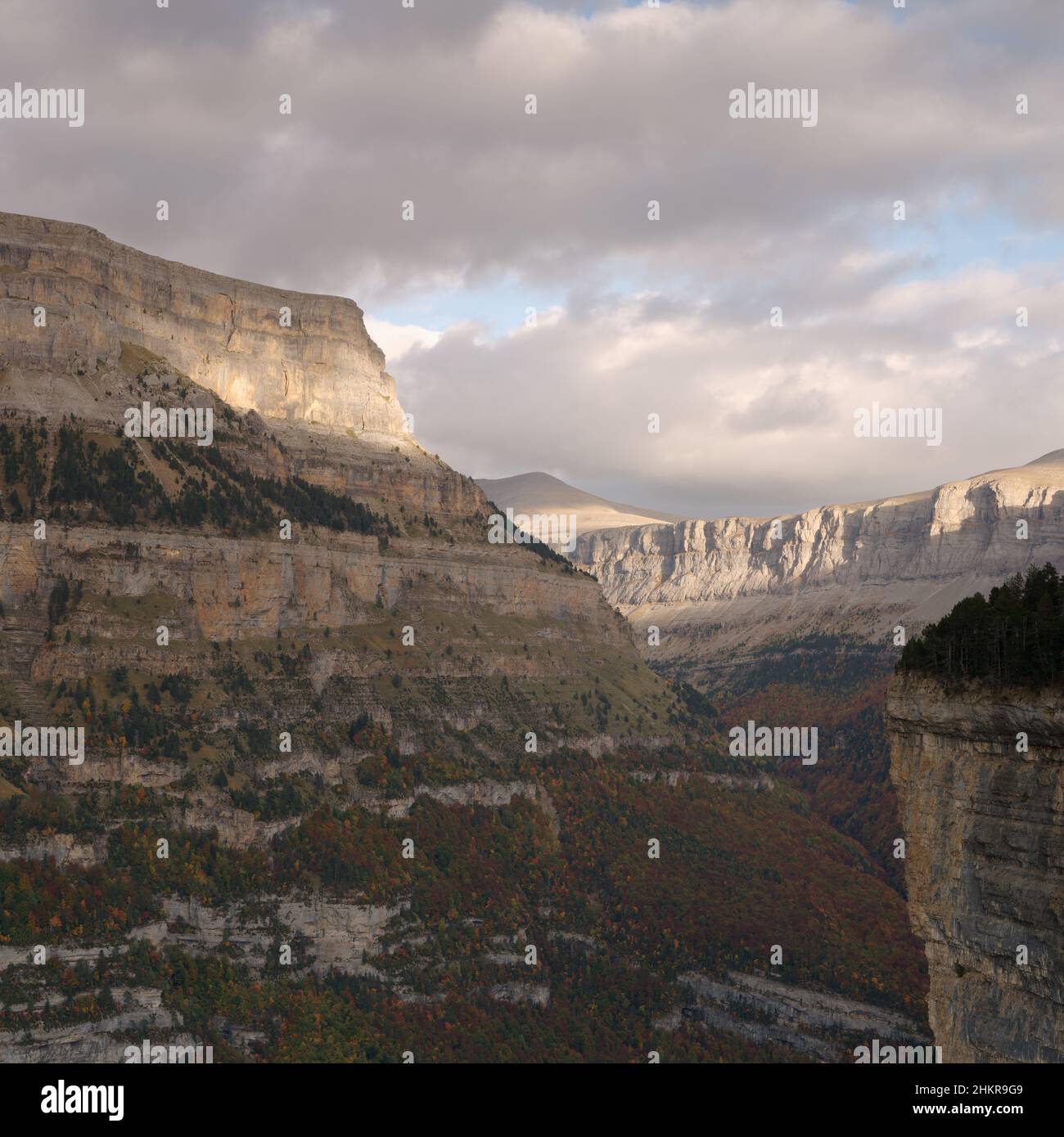 La Valle de Ordesa Foto Stock