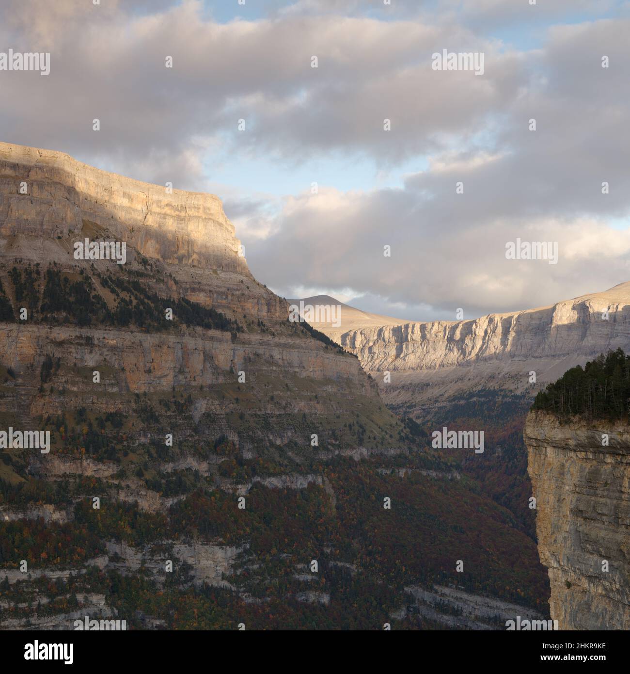 La Valle de Ordesa Foto Stock