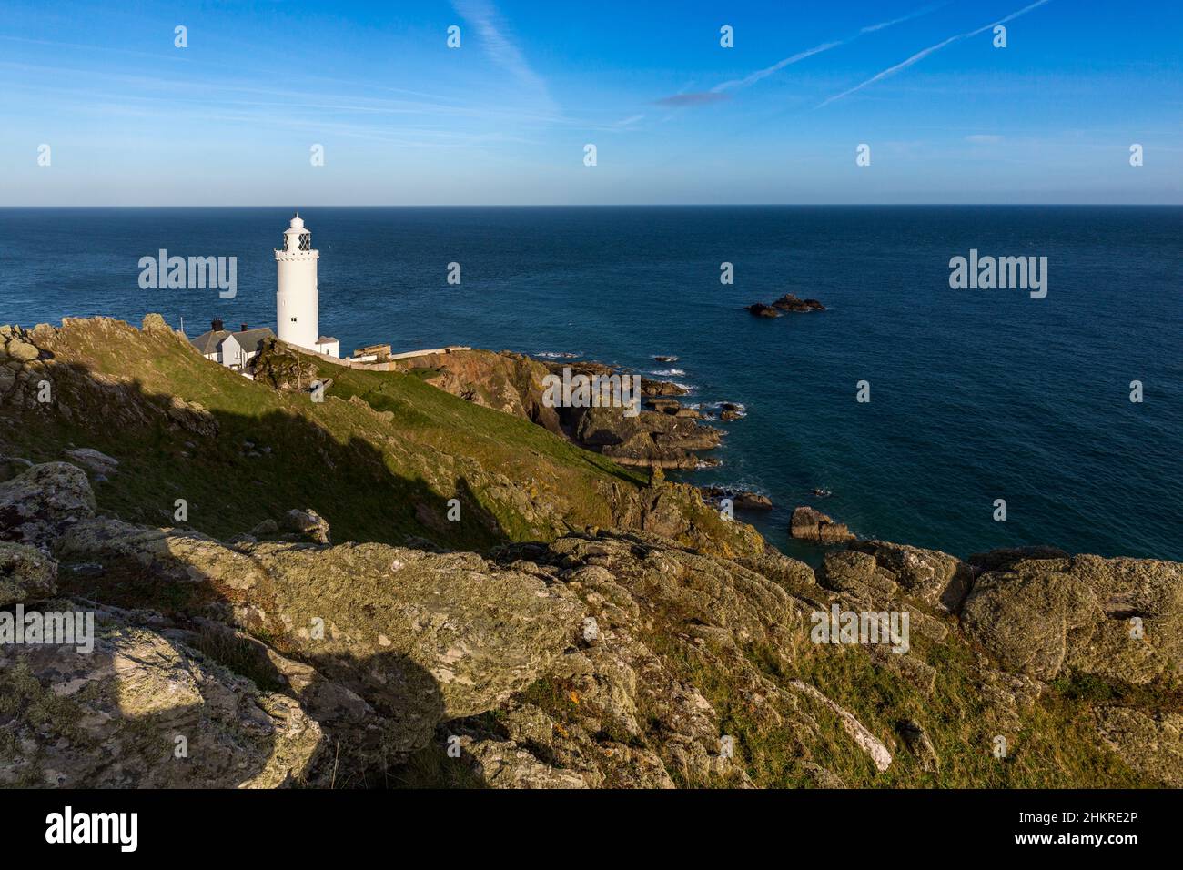 Punto di partenza; Devon, Regno Unito Foto Stock