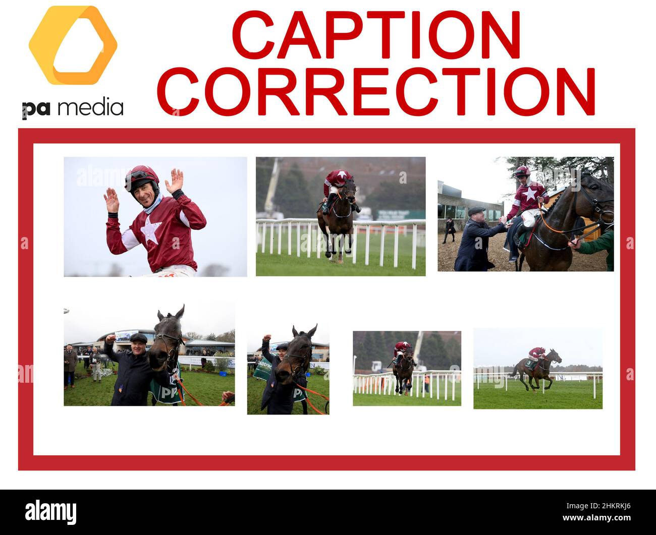 CORREZIONE DELLA DIDASCALIA per queste immagini trasmesse sul filo PA prima di oggi slugged RACING Leopardstown modifica il nome del cavallo da Minella Indo a conflated. La didascalia corretta deve essere: Davy Russell vince la Coppa d'Irlanda/celebra la vittoria della Coppa d'oro irlandese durante il giorno uno del Dublin Racing Festival all'ippodromo di Leopardstown a Dublino, in Irlanda. Data foto: Sabato 5 febbraio 2022. Foto Stock