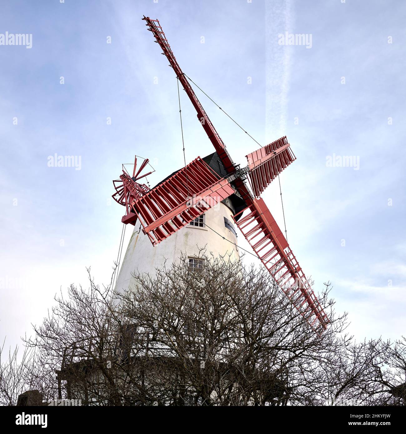 Marsh Mill(1794), Thornton, Lancashire, Regno Unito Foto Stock