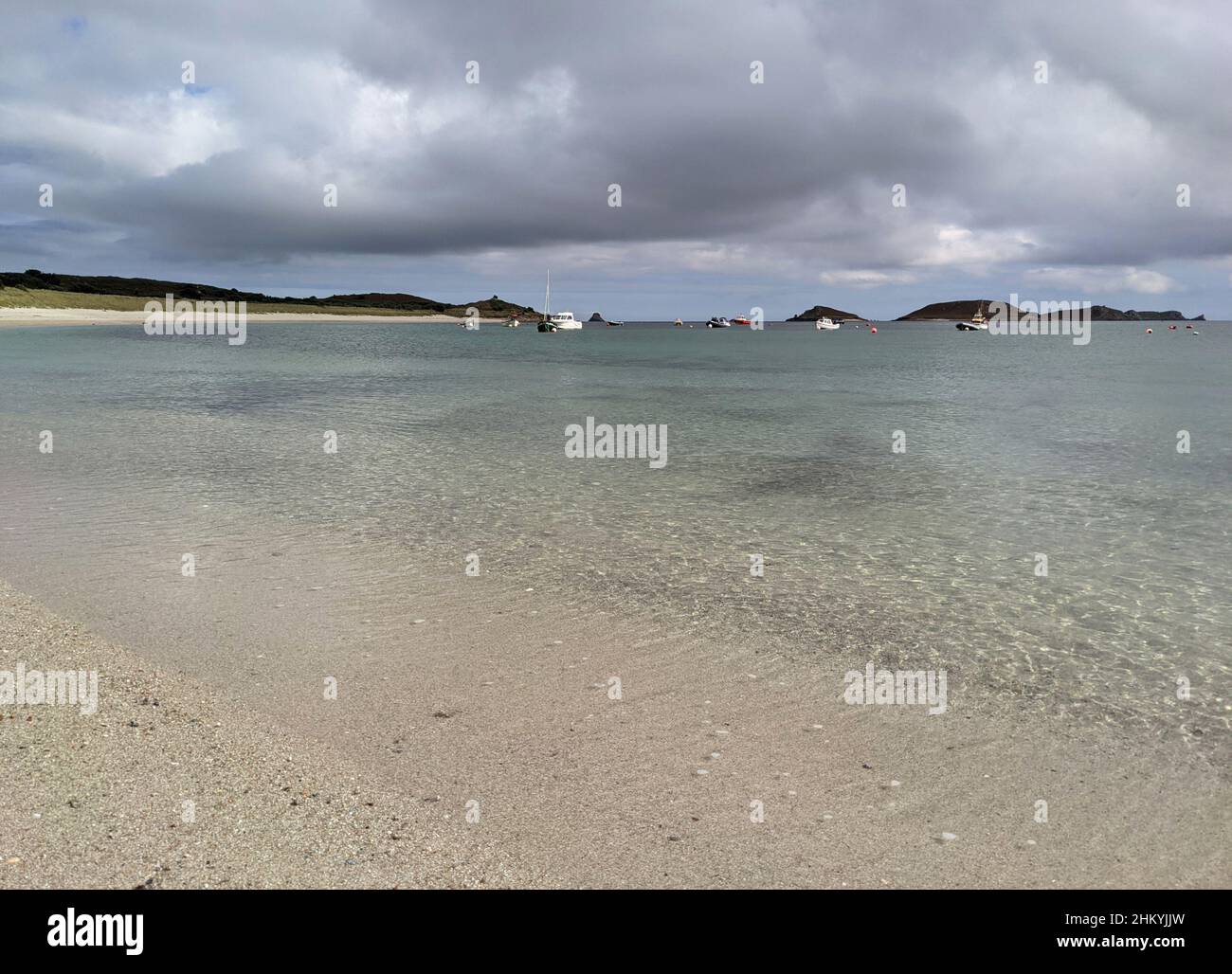 Par Beach, St Martin's - Isole di Scilly - Regno Unito Foto Stock