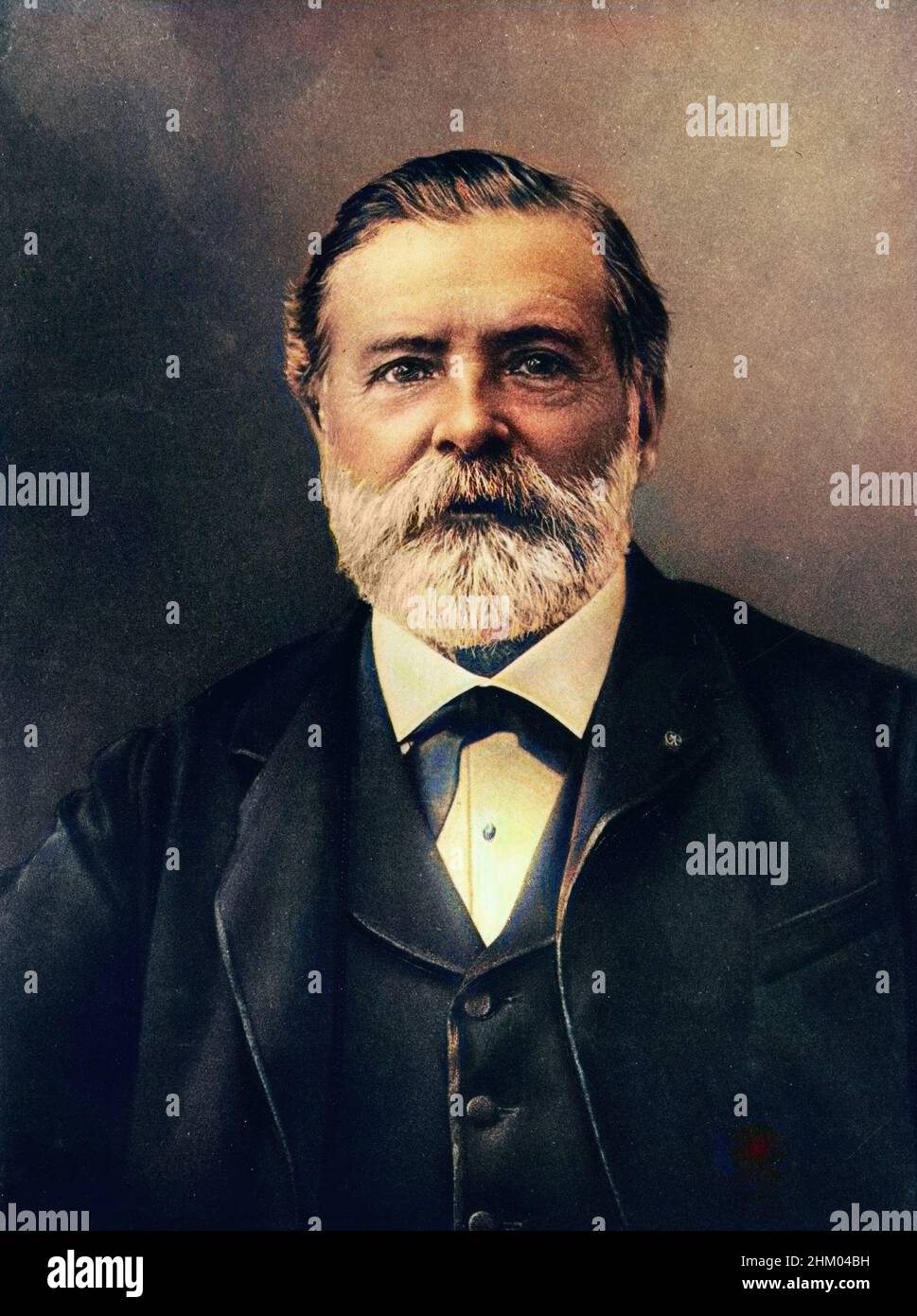 Etienne Jules (Etienne-Jules) Marey (1830-1903), physiologiste et médecin francais Foto Stock