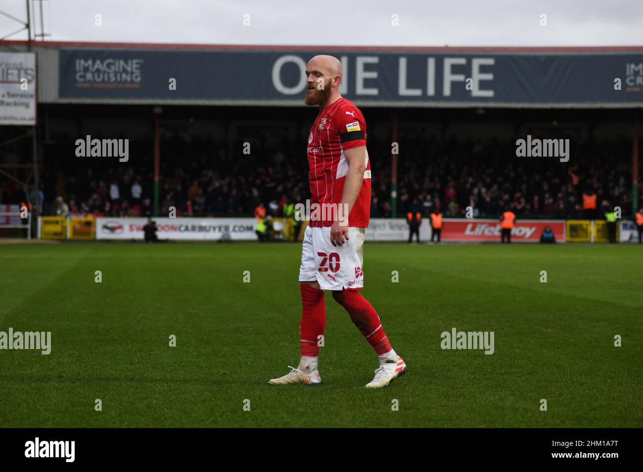 Swindon Town / Exeter City, EFL Sky Bet League Two Foto Stock