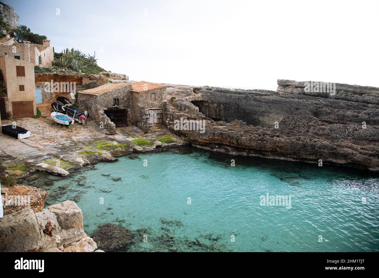 Cala s'Almonia, Maiorca, Spagna Foto Stock