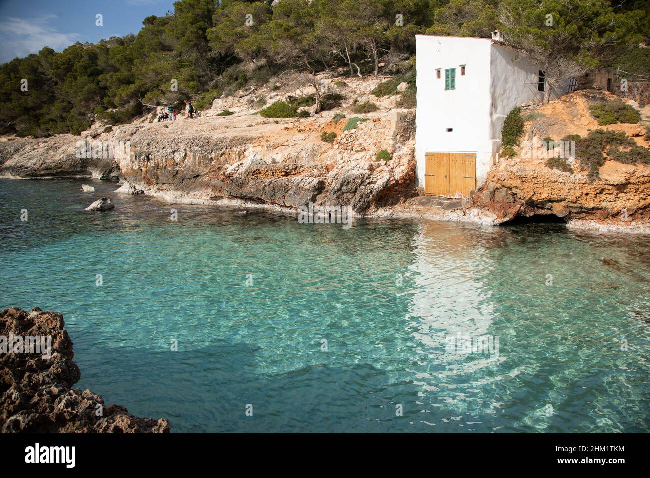Cala s'Almonia, Maiorca, Spagna Foto Stock