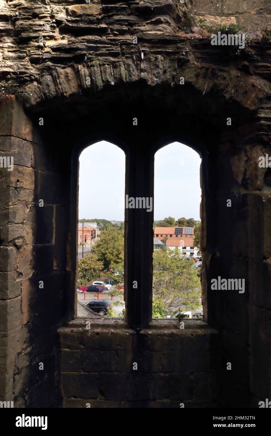 Newark Castle, Newark-on-Trent, Nottinghamshire, Inghilterra, Regno Unito Foto Stock