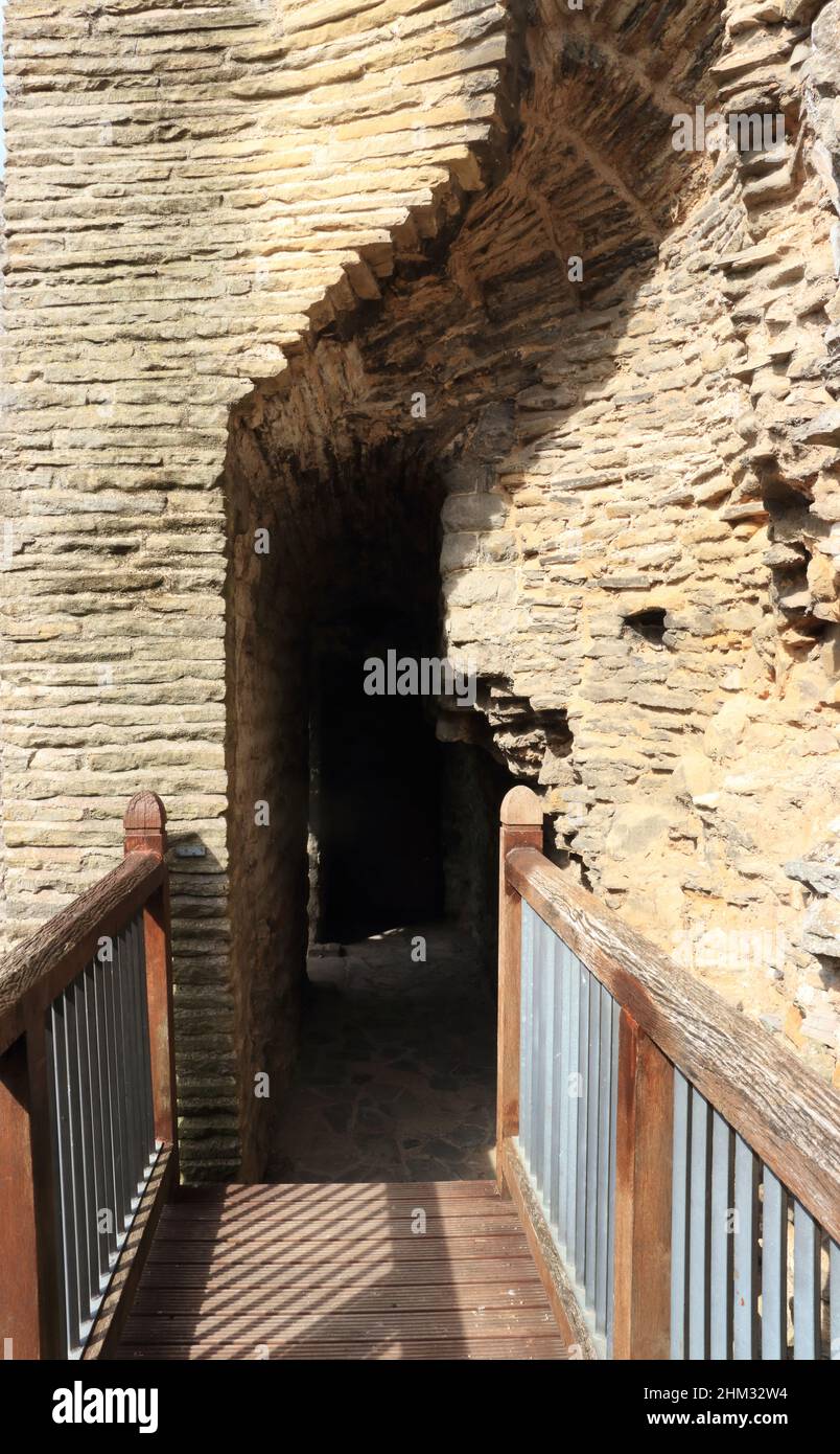 Newark Castle, Newark-on-Trent, Nottinghamshire, Inghilterra, Regno Unito Foto Stock