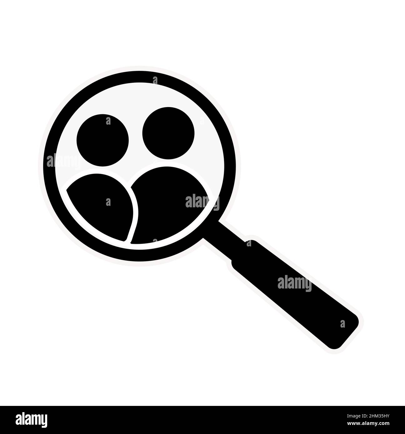 Icona astratta vettoriale sul bianco, illustrazione isolata per grafica e web design. Semplice simbolo piatto. Illustrazione Vettoriale