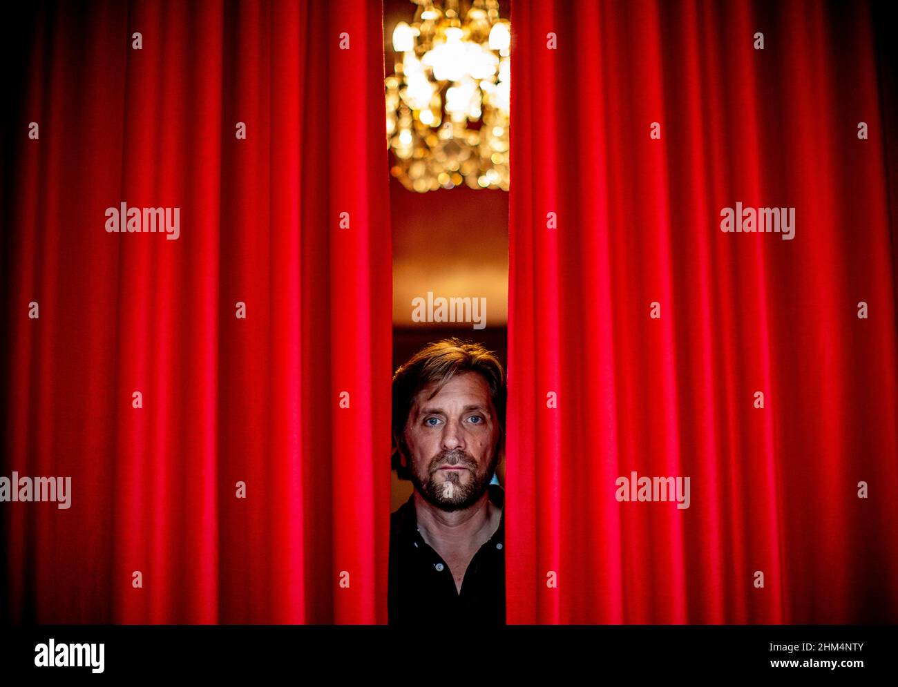 Il regista svedese Ruben Ostlund (svedese Ruben Östlund) ha fotografato a Gothenburg, Svezia, 05 febbraio 2022, durante il Festival del film di Gothenburg. Foto: Adam IHSE / TT / code 9200 Foto Stock