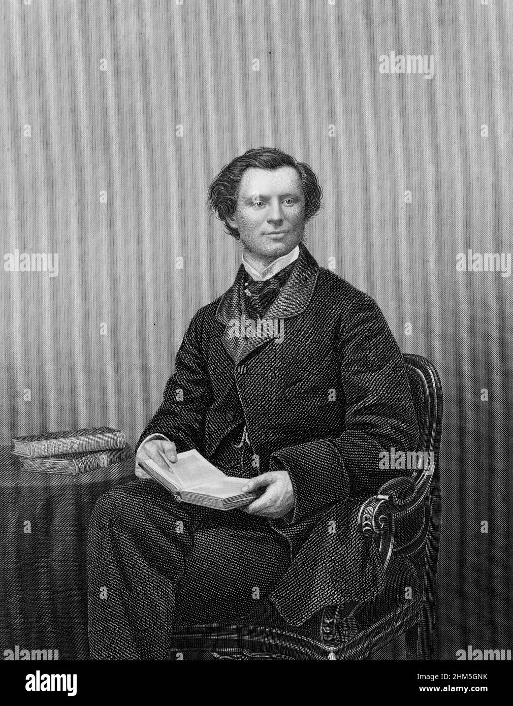 William Coutts Keppel, 7th Conte d'Albermarle (1832-1894) conosciuto come Viscount Bury (1831-1891) Foto Stock