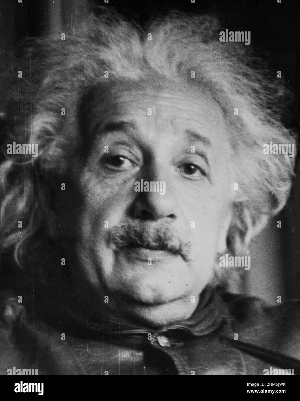 Albert Einstein (1879-1955) ritratto. 'Face of a Physicist' degli anni '1930 - News Photography. Foto Stock