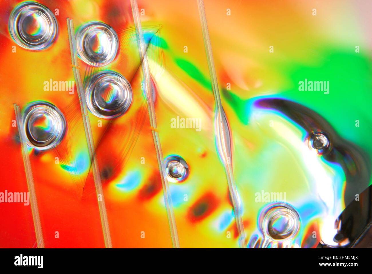 sfondo astratto di cicle multicolore Foto Stock