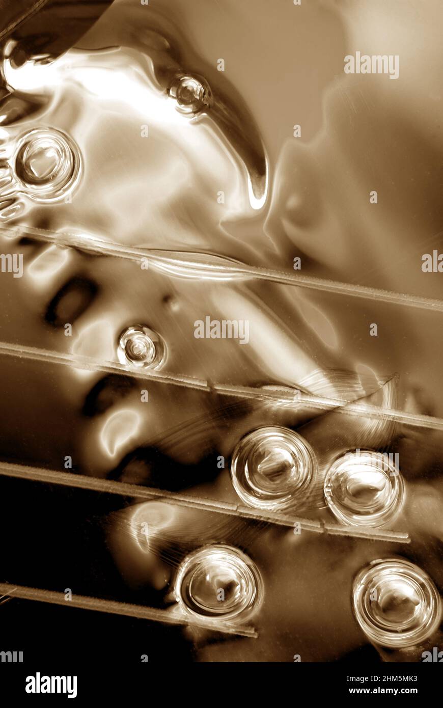 abstract cicles marrone seppia sfondo Foto Stock