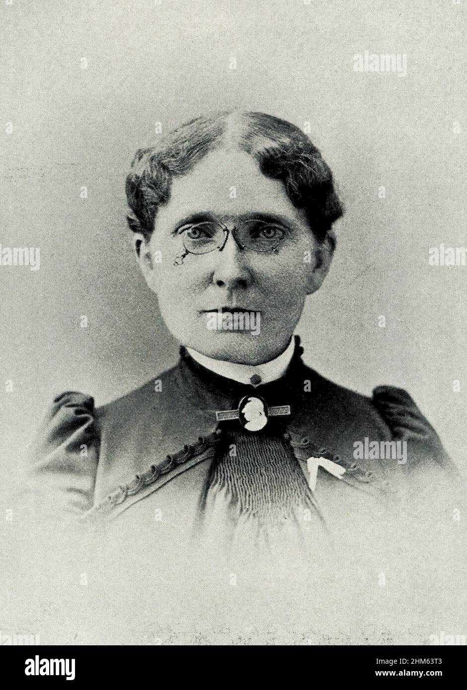Frances Willard: Frances Elizabeth Caroline Willard (1839 – 1898) è stato un . Willard divenne il presidente nazionale della Woman's Christian Temperance Union (WCTU) nel 1879, e rimase presidente fino alla sua morte nel 1898. Foto Stock