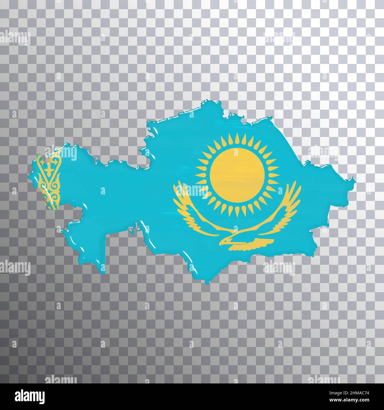 Bandiera Issata Del Kazakistan Bandiere Kazake 60x90 Cm