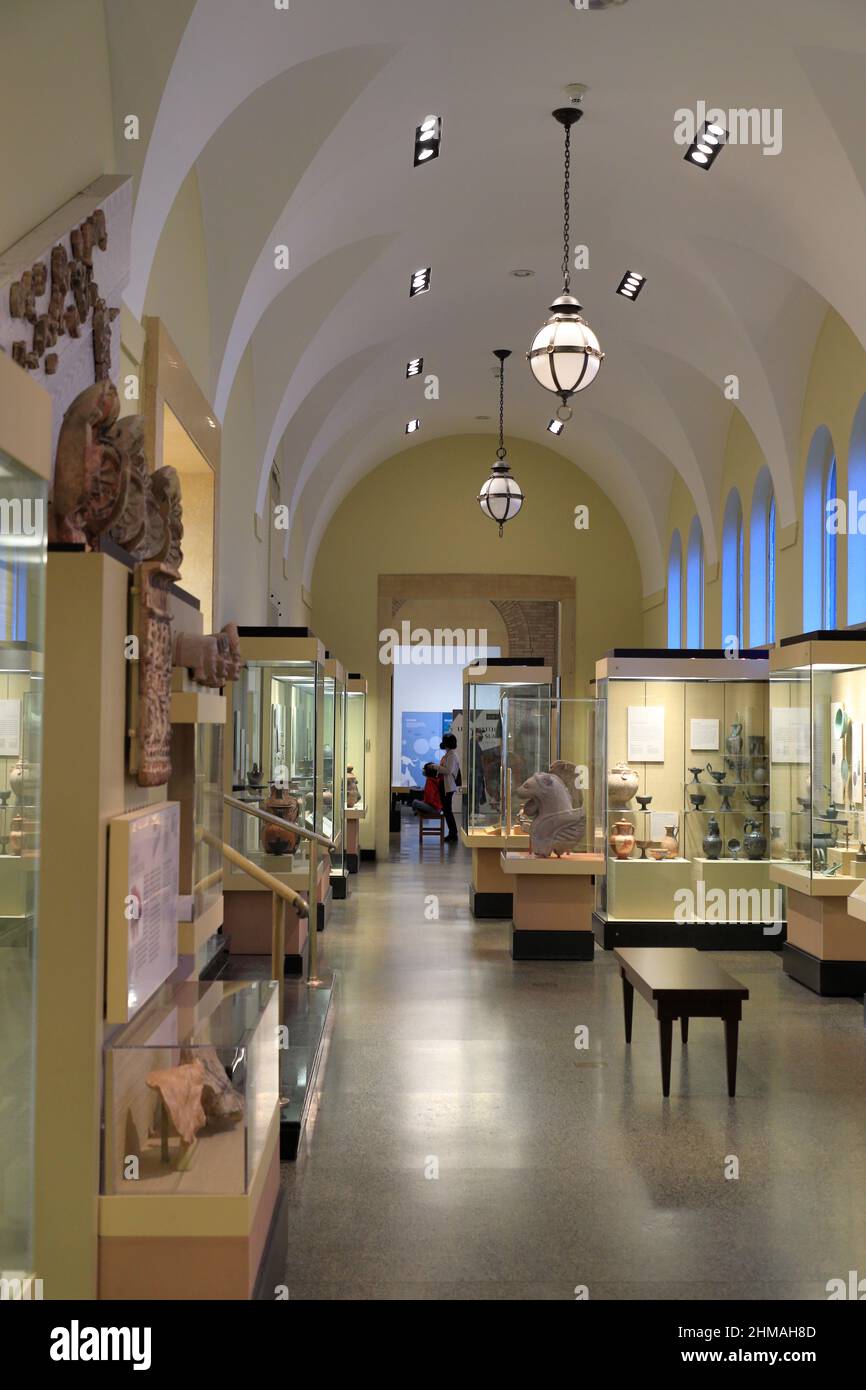 Galleria Etrusca al Penn Museum of University of Pennsylvania.Philadelphia.Pennsylvania.USA Foto Stock