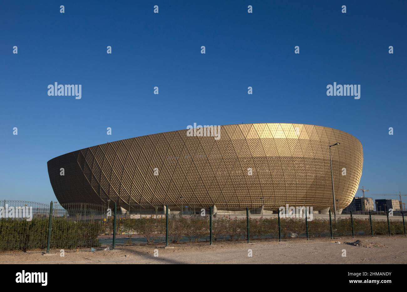 Lo stadio Lusail, con 80.000 posti a sedere. È qui che si terrà la finale  della Coppa del mondo FIFA Qatar 2022™, con miliardi di persone in tutto il  mondo a guardare