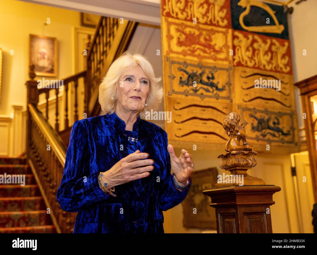La duchessa della Cornovaglia ospita un ricevimento per celebrare il successo delle squadre equestri britanniche ai Giochi Olimpici e Paralimpici di Tokyo 2020, presso la Clarence House di Londra. Data immagine: Martedì 8 febbraio 2022. Foto Stock La duchessa della Cornovaglia ospita un ricevimento per celebrare il successo delle squadre equestri britanniche ai Giochi Olimpici e Paralimpici di Tokyo 2020, presso la Clarence House di Londra. Data immagine: Martedì 8 febbraio 2022. Foto Stock